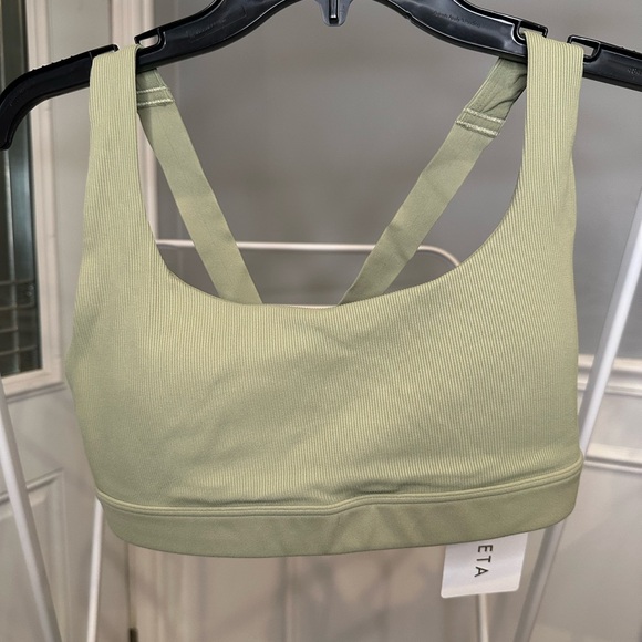 NWT Athleta Exhale Rib Bra A-C - Picture 1 of 3